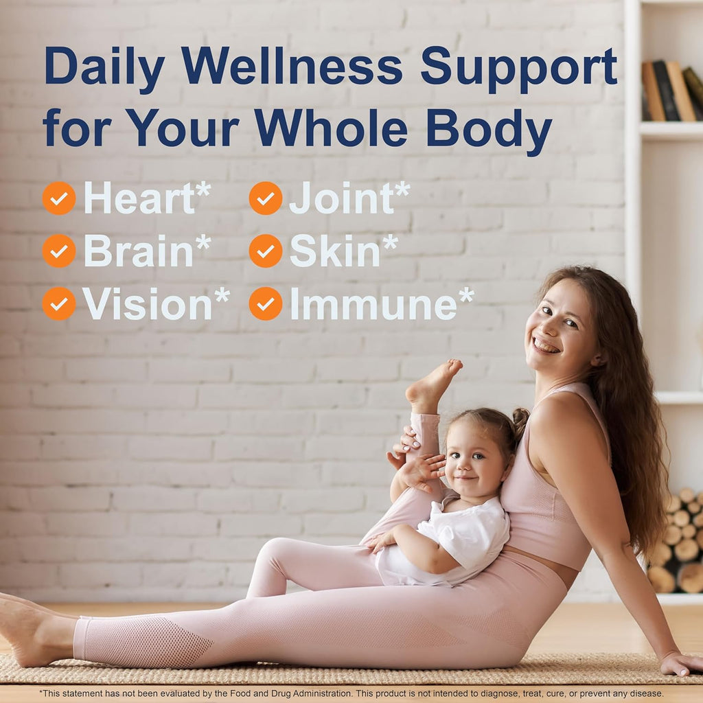 Labs Elite Omega-3, 1600 Mg, Gems Fish Oil Soft Gels, Natural Lemon Flavor, 2 Pack (120 Count Each)